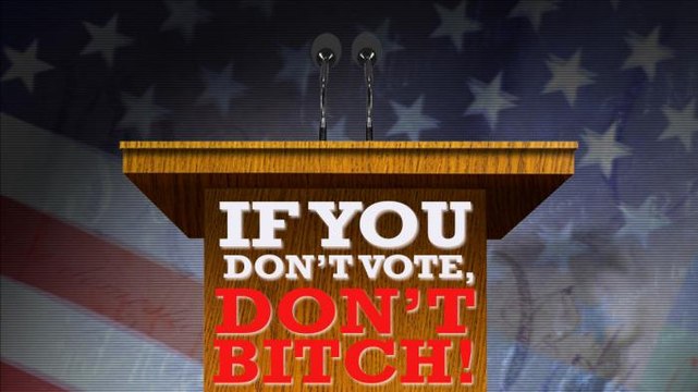 If You Don't Vote, Don't Bitch!