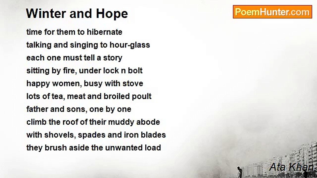Ata Khan - Winter and Hope