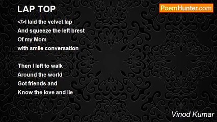 Vinod Kumar - LAP TOP