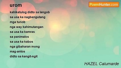 HAZEL Calumarde - urom