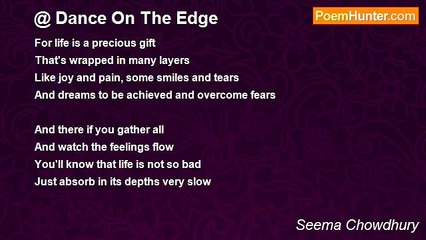 Seema Chowdhury - Dance On The Edge