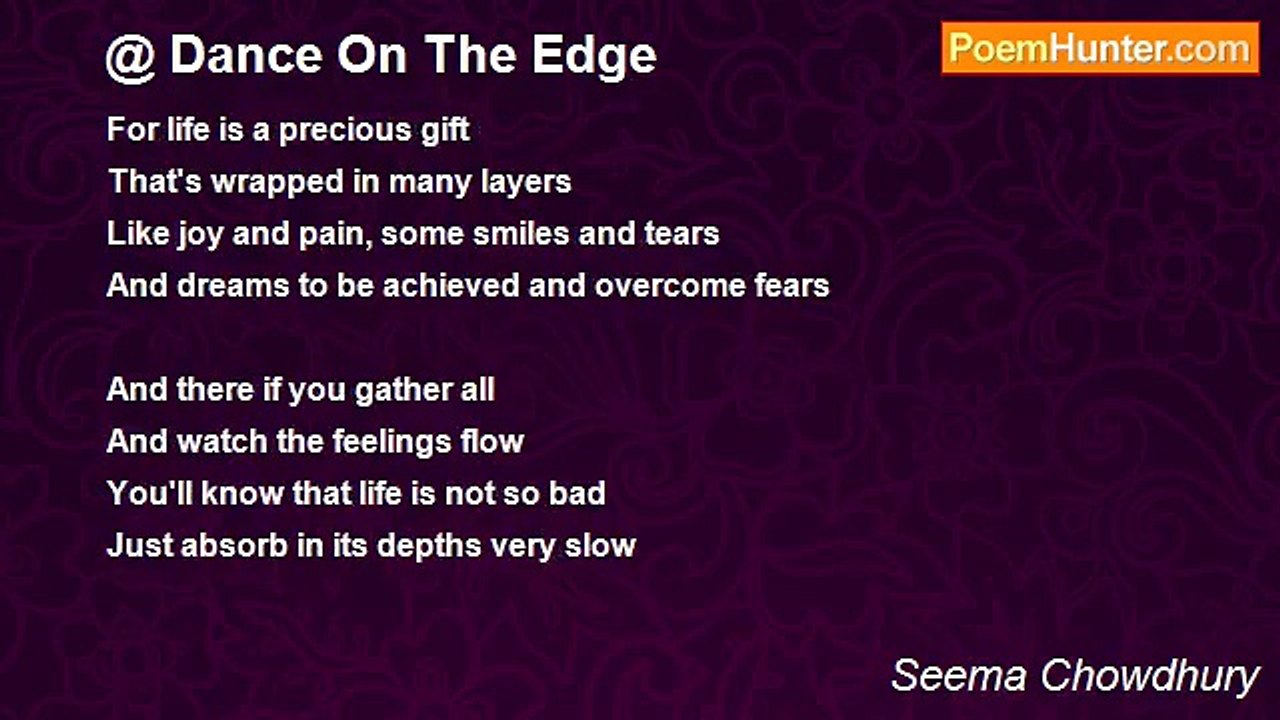 Seema Chowdhury - Dance On The Edge