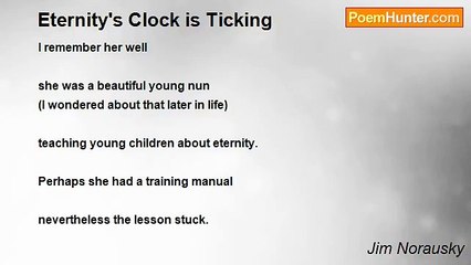 Jim Norausky - Eternity's Clock is Ticking
