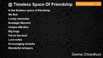 Seema Chowdhury - Timeless Space Of Friendship