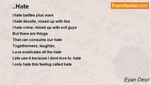 Eyan Desir - ..Hate