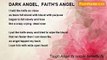 Tough Angel fly purple butterfly fly - DARK ANGEL,  FAITH'S ANGEL