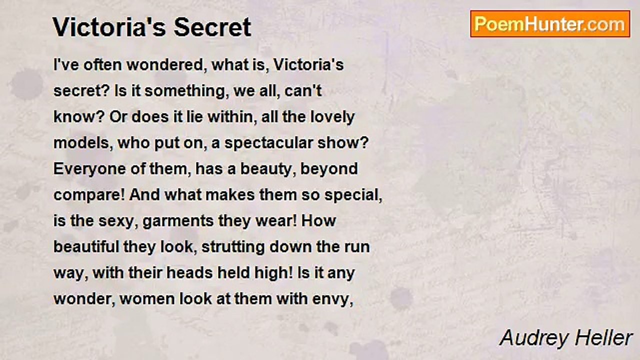 Audrey Heller - Victoria's Secret