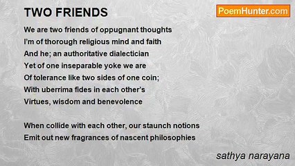 sathya narayana - TWO FRIENDS