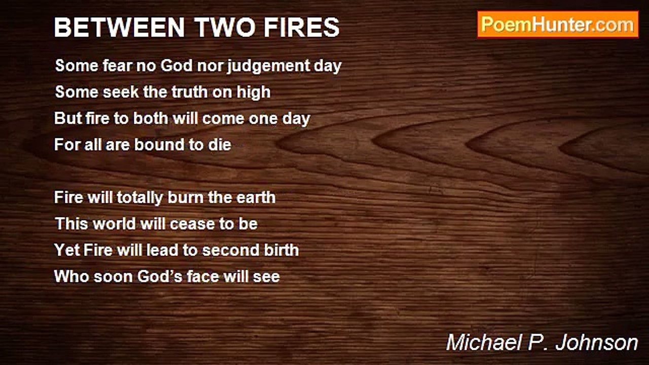 Michael P. Johnson - BETWEEN TWO FIRES
