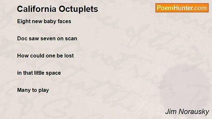 Jim Norausky - California Octuplets