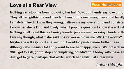 Leland Wright - Love at a Rear View