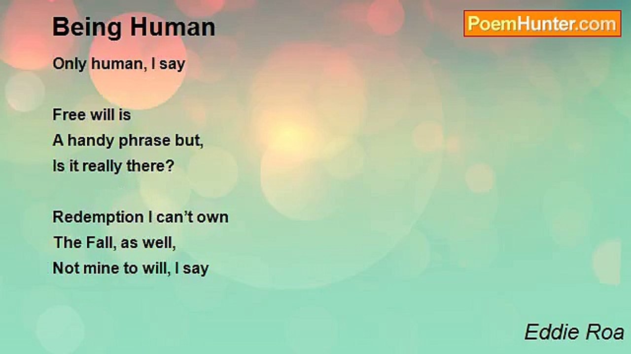 Eddie Roa - Being Human