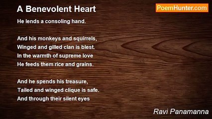 Ravi Panamanna - A Benevolent Heart