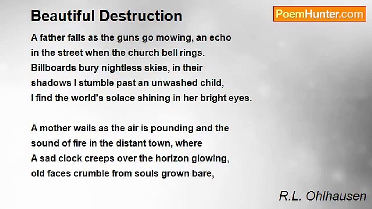R.L. Ohlhausen - Beautiful Destruction