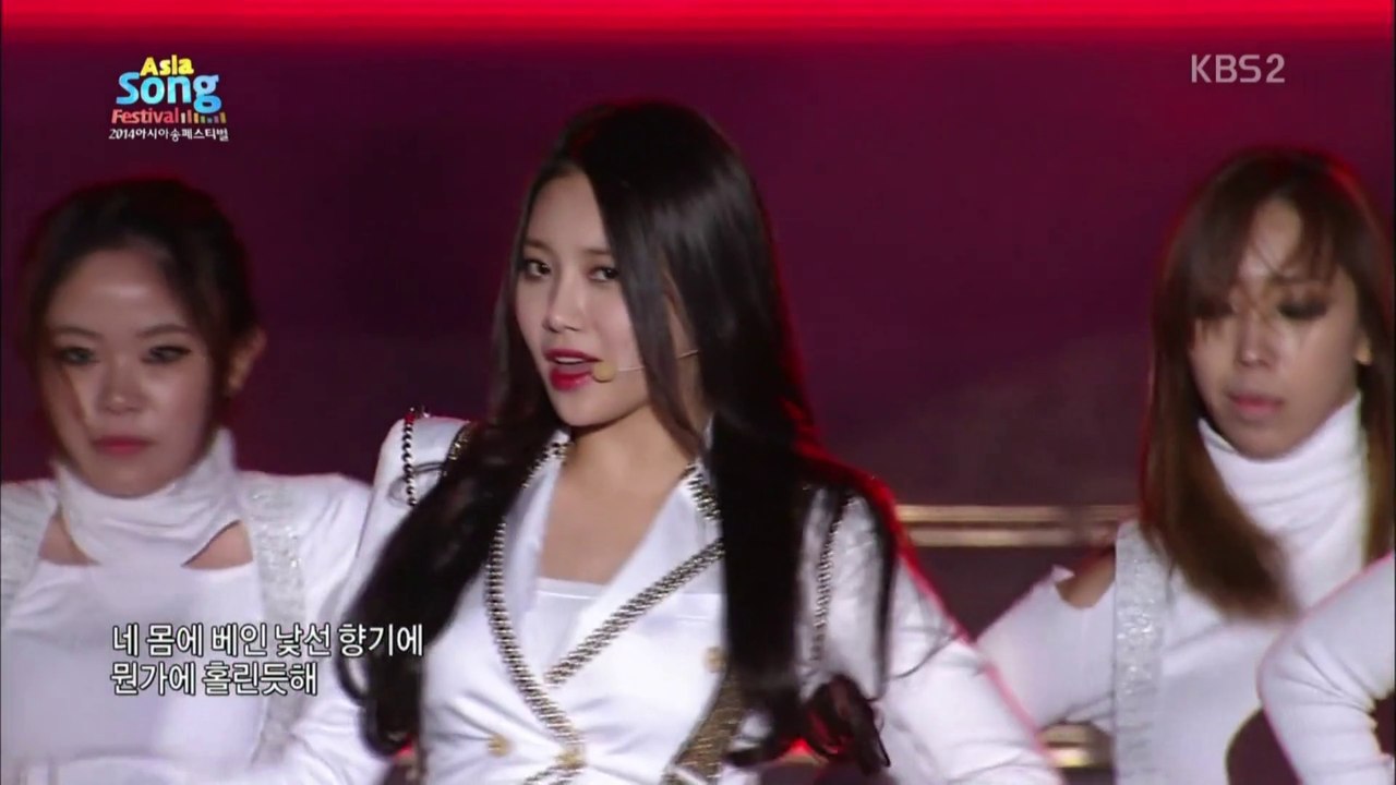[Cut] 141107 Dream Girls & Girl's Day - Something(Gilr's Day) on Asia Song Festival(Full)