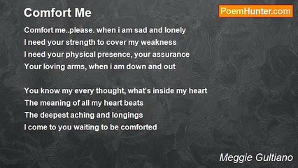 Meggie Gultiano - Comfort Me