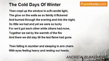 ANDREW BLAKEMORE - The Cold Days Of Winter