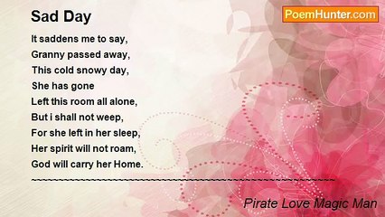 Pirate Love Magic Man - Sad Day