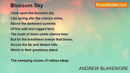 ANDREW BLAKEMORE - Blossom Sky