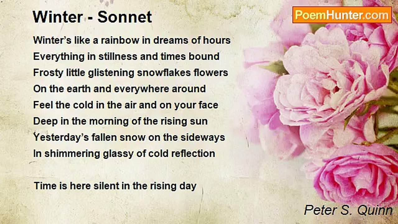 Peter S. Quinn - Winter - Sonnet
