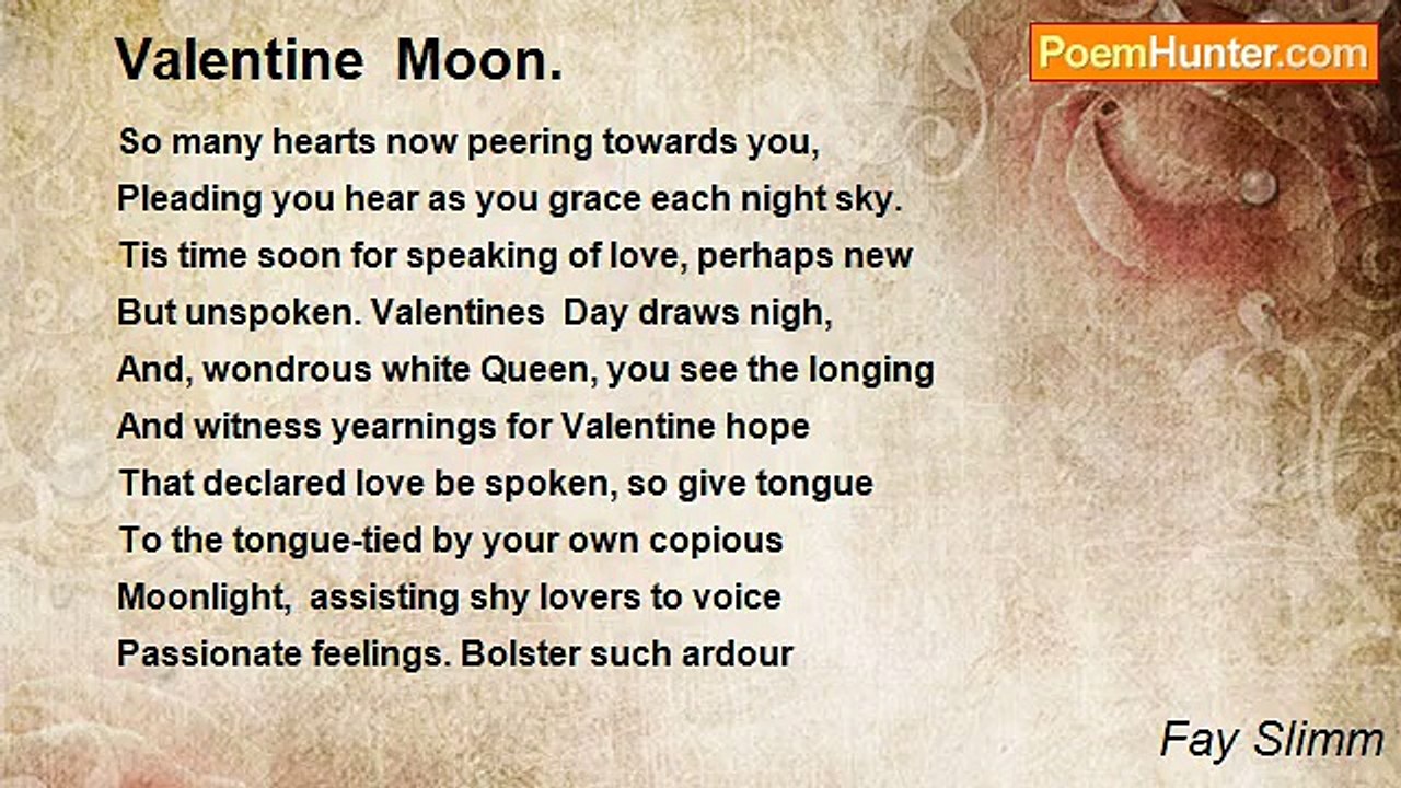 Fay Slimm - Valentine  Moon.