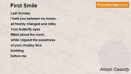Alison Cassidy - First Smile