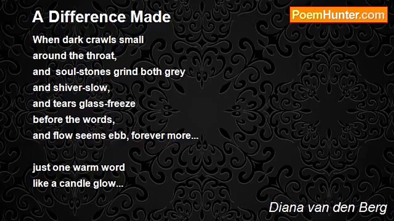 Diana van den Berg - A Difference Made