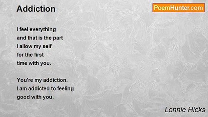 Lonnie Hicks - Addiction