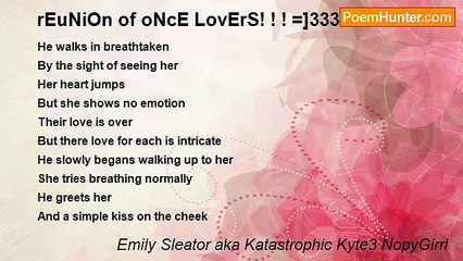 Emily Sleator aka Katastrophic Kyte3 NopyGirrl - rEuNiOn of oNcE LovErS! ! ! =]333