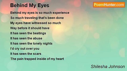 Shilesha Johnson - Behind My Eyes
