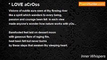 Inner Whispers - * LOVE aCrOss
