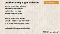 RIC S. BASTASA - another lonely night with you