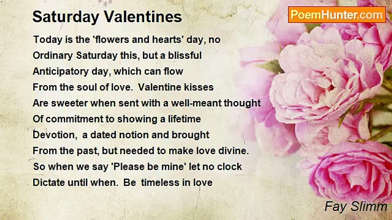 Fay Slimm - Saturday Valentines