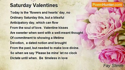 Fay Slimm - Saturday Valentines