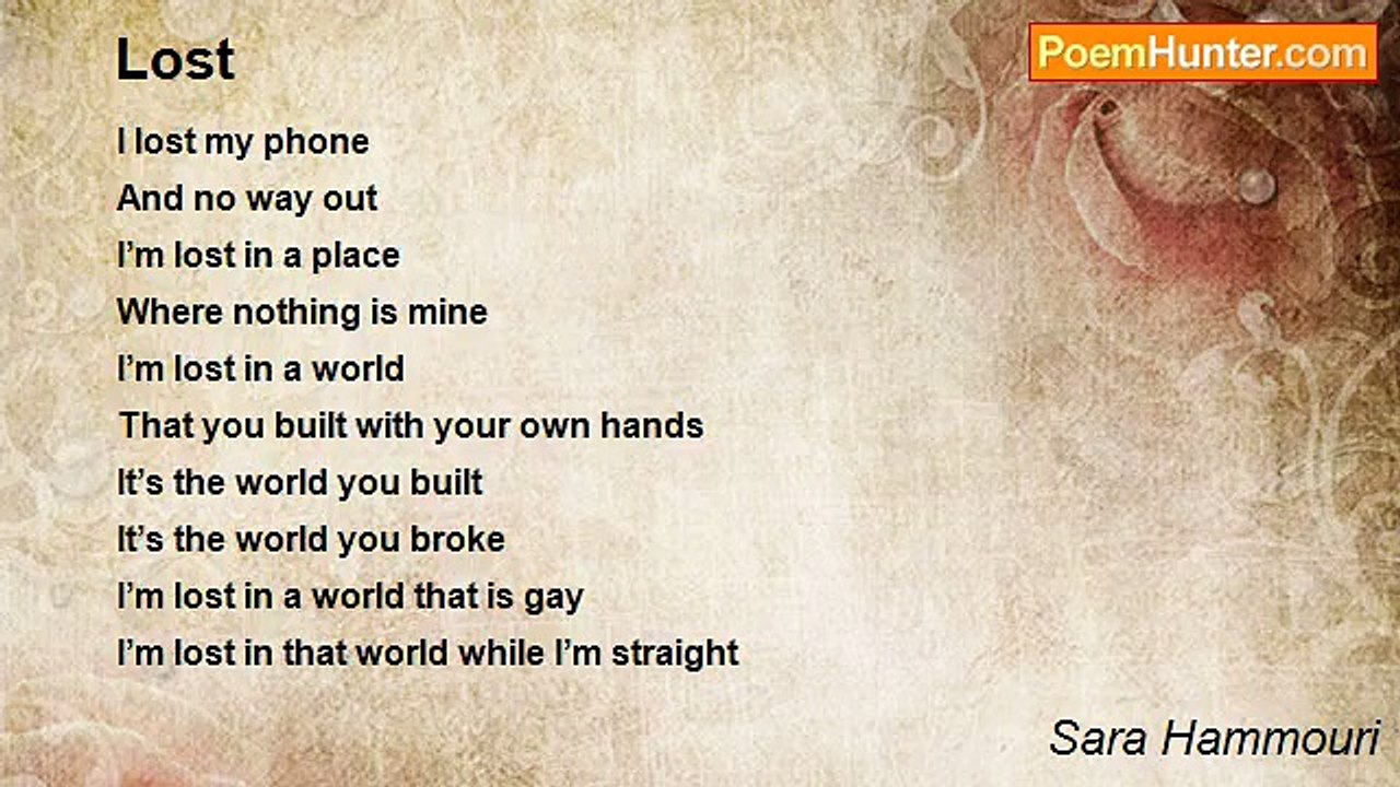 Sara Hammouri - Lost