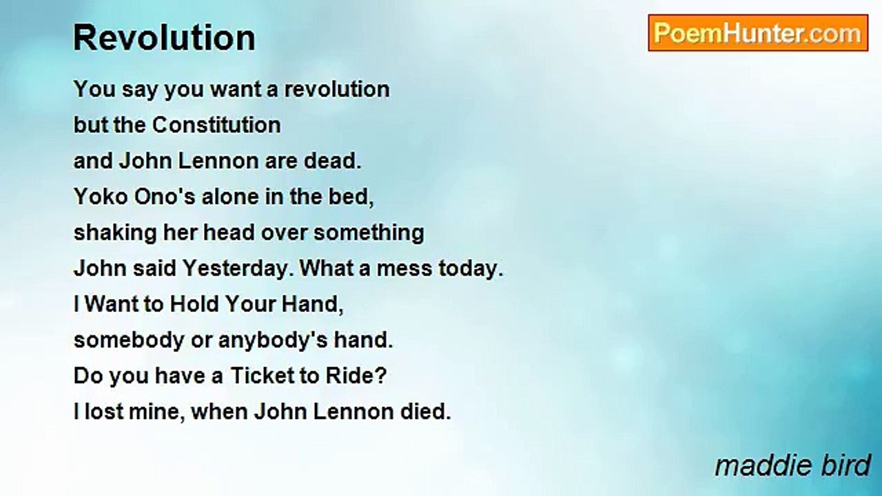 maddie bird - Revolution