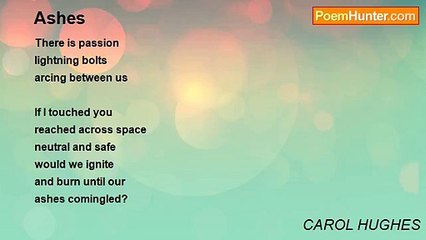 CAROL HUGHES - Ashes