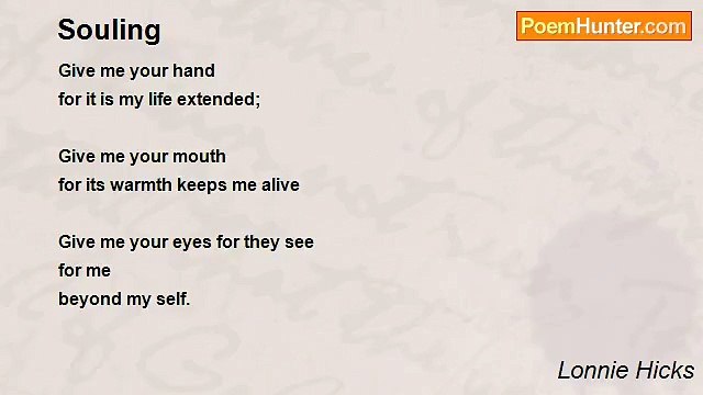 Lonnie Hicks - Souling