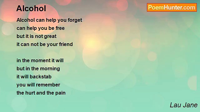 Lau Jane – Alcohol