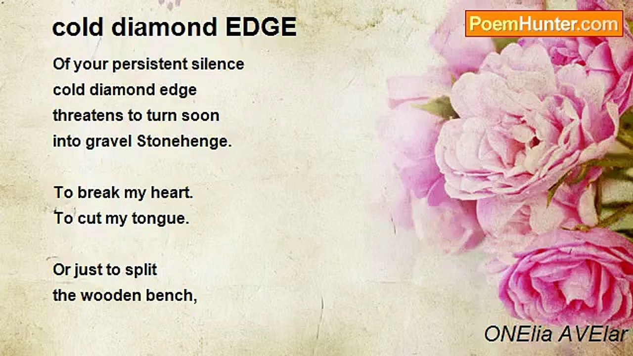 ONElia AVElar - cold diamond EDGE
