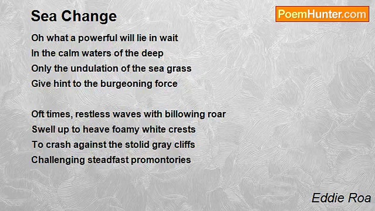 Eddie Roa - Sea Change