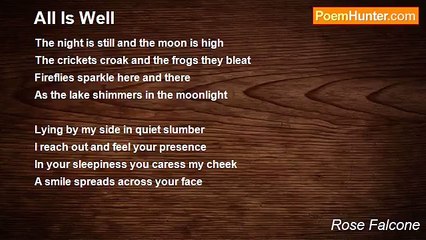 Rose Falcone - All Is Well