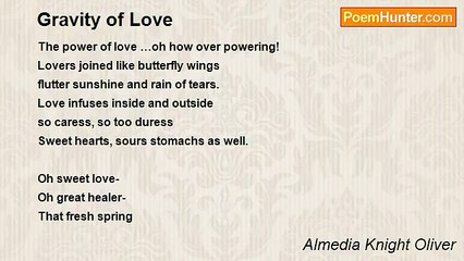 Almedia Knight Oliver - Gravity of Love