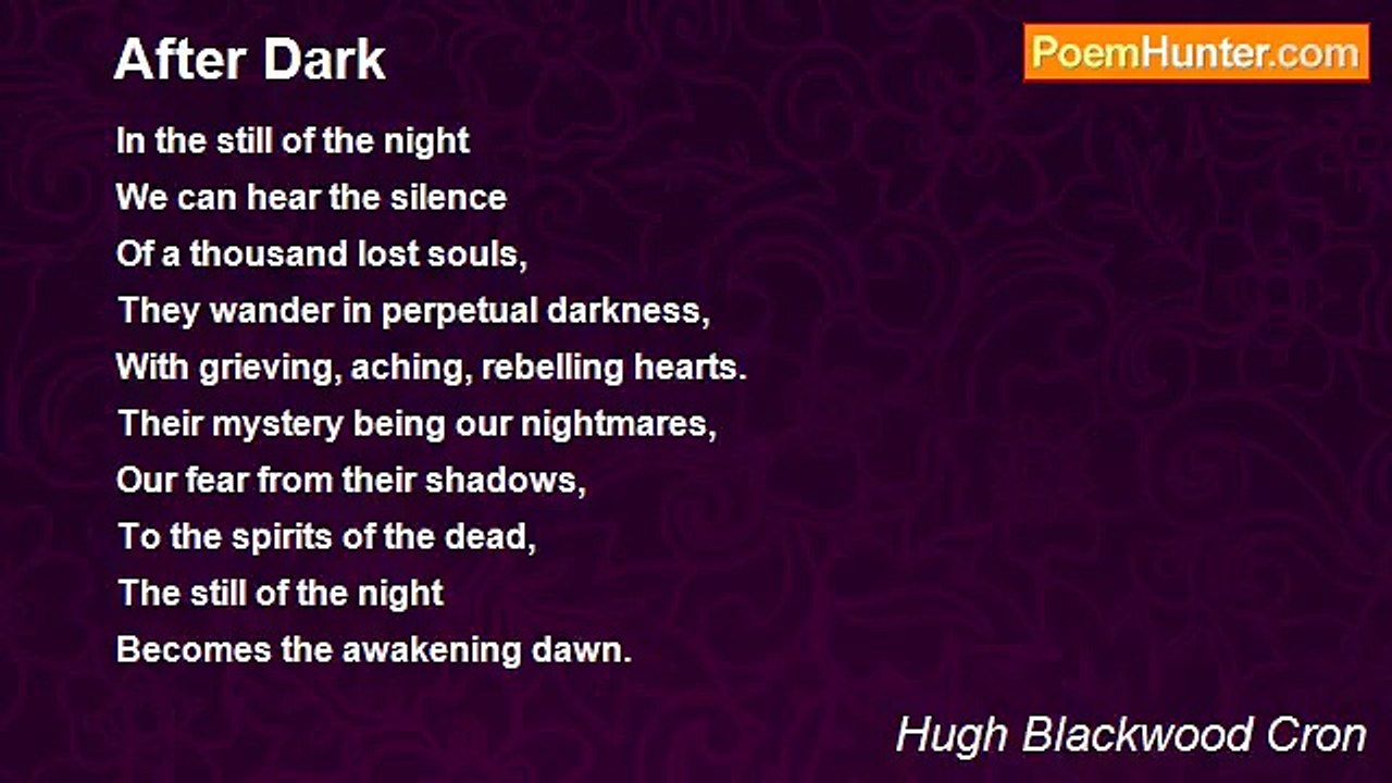 Hugh Blackwood Cron - After Dark