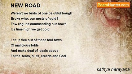 sathya narayana - NEW ROAD