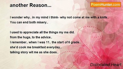 Dislocated Heart - another Reason...