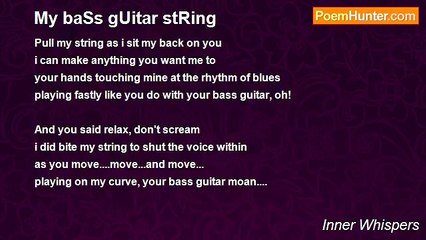 Inner Whispers - My baSs gUitar stRing