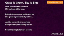 Ariana Love - Grass is Green, Sky is Blue