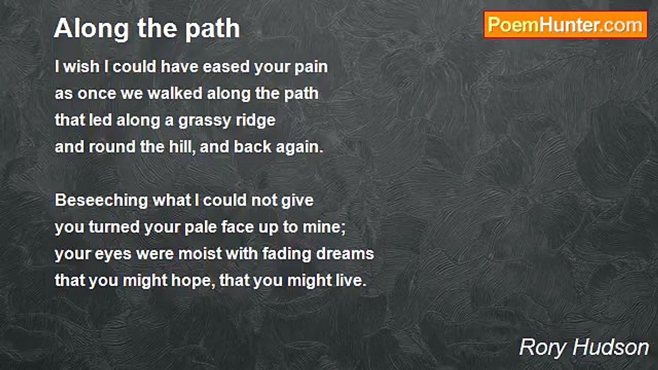 Rory Hudson - Along the path