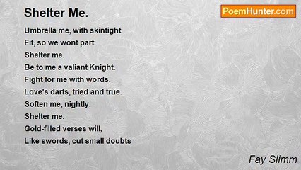 Fay Slimm - Shelter Me.